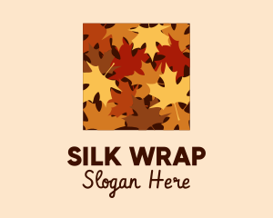 Autumn Maple Leaves logo design