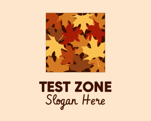 Autumn Maple Leaves logo design