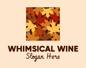 Autumn Maple Leaves logo design