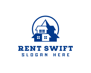 Rental House Realty logo design