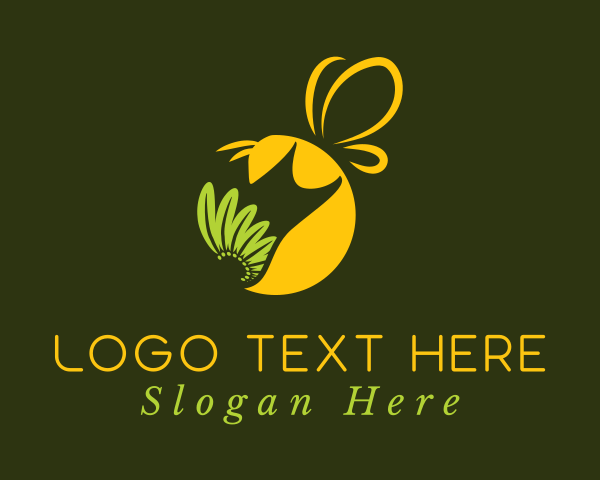 Beehive logo example 2