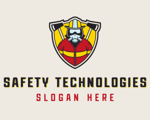 Fire Safety Fireman logo