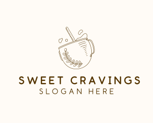 Sweet Dessert Bakeshop logo design