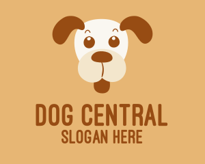 Brown Dog Vet logo design