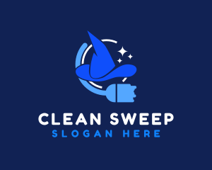 Wizard Hat Cleaning logo design