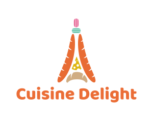 French Bread Bakery logo design