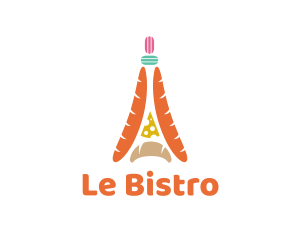 French Bread Bakery logo design