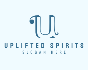 Photography Studio Letter U logo design