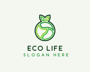 Eco Fruit Orchard logo design