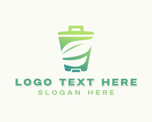 Eco Garbage Trash logo