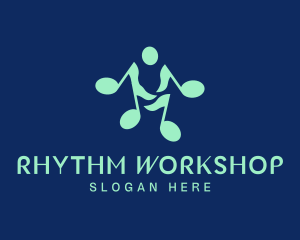 Musical Note Musician logo