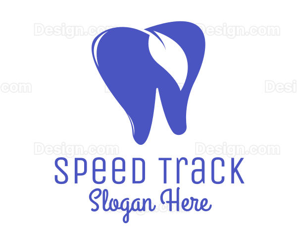 Blue Leaf Tooth Logo
