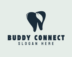 Blue Eco Tooth logo design