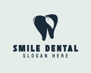 Blue Eco Tooth logo design