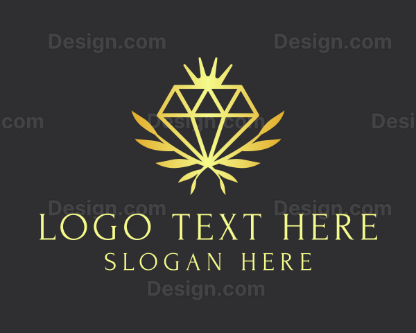 Luxury Diamond Jewelry Logo