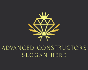 Luxury Diamond Jewelry logo design