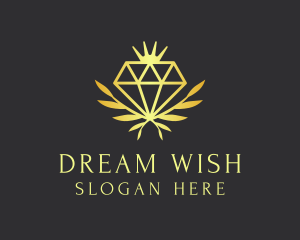 Luxury Diamond Jewelry logo design