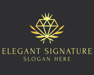 Luxury Diamond Jewelry logo design