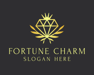 Luxury Diamond Jewelry logo design