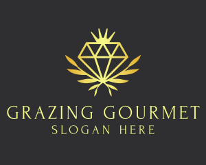 Luxury Diamond Jewelry logo design