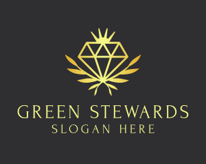 Luxury Diamond Jewelry logo design