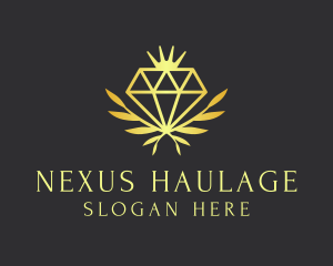 Luxury Diamond Jewelry logo design