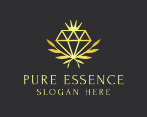 Luxury Diamond Jewelry logo design