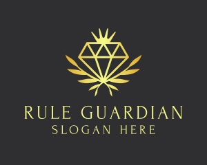 Luxury Diamond Jewelry logo design