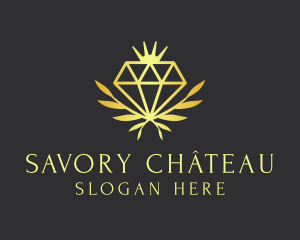 Luxury Diamond Jewelry logo design