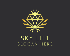 Luxury Diamond Jewelry logo design