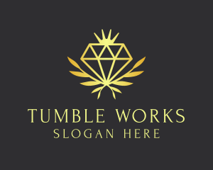 Luxury Diamond Jewelry logo design