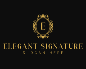 Elegant Beauty Salon logo design