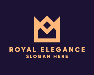 Simple Crown Envelope logo