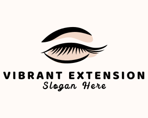 Beauty Eyelash Extension logo design