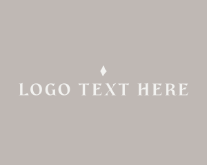 Minimalist Fashion Diamond logo