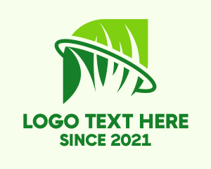 Green Leaf Grass logo