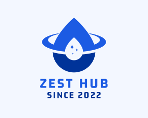 Water Droplet Orbit logo