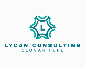 Financial Analytics Consulting logo design