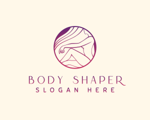 Naked Feminine Body logo design