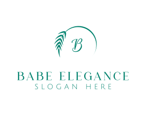 Natural Leaf Plant  logo design