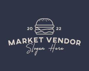 Burger Restaurant Snack logo design