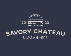 Burger Restaurant Snack logo design