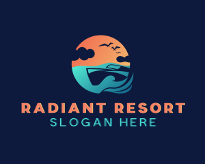 Beach Resort Cruise Ship logo