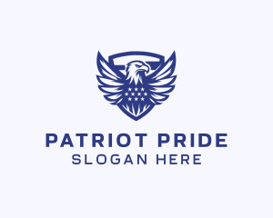 Eagle America Patriot logo design