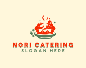 Crab Seafood Restaurant logo design