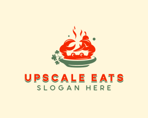 Crab Seafood Restaurant logo design