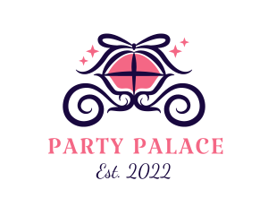 Princess Carriage Gift Box logo design