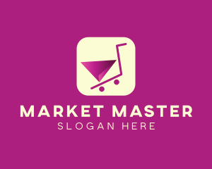 Shopping Cart Market logo design