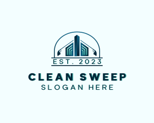 Office Cleaning Pressure Washer logo design