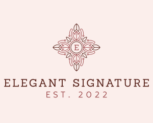 Floral Tulip Boutique logo design